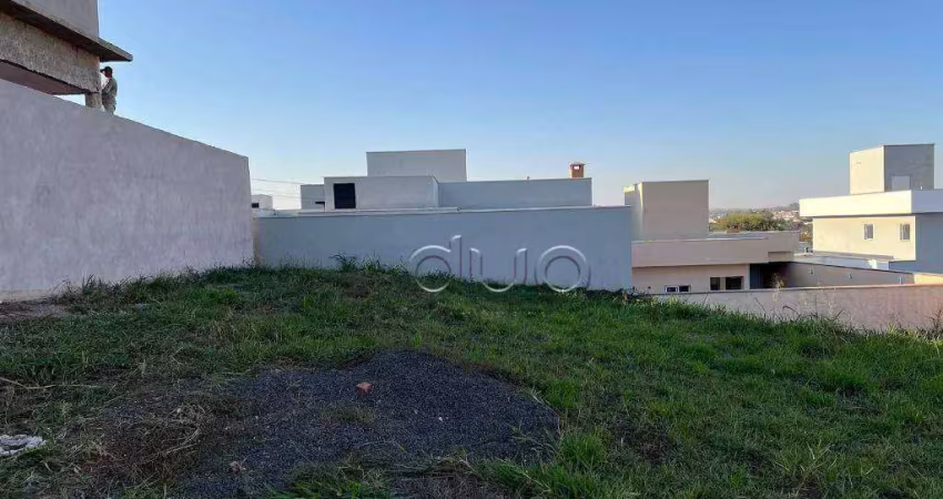 Terreno à venda, 286 m² por r$ 250.000,00 - condominio soleil - piracicaba/sp