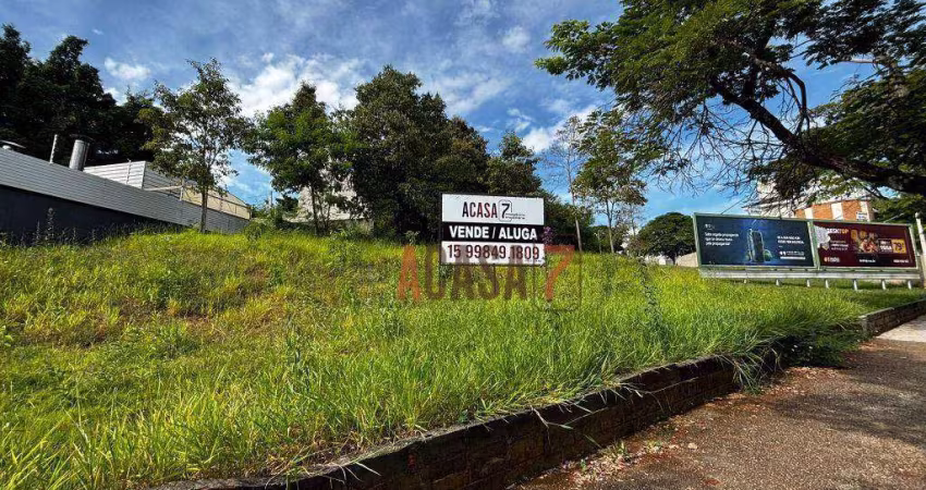 Terreno, 936 m² - Venda ou aluguel - Parque Campolim - Sorocaba/SP