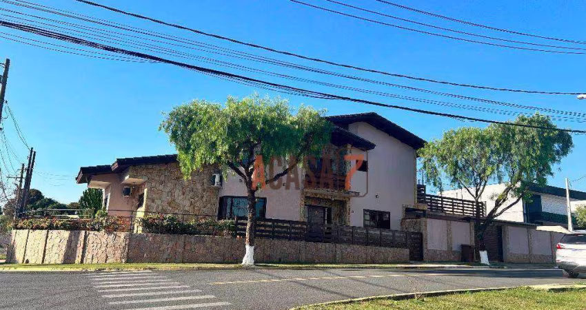 Casa com 4 dormitórios à venda, 271 m² - Condomínio Residencial Flores - Sorocaba/SP