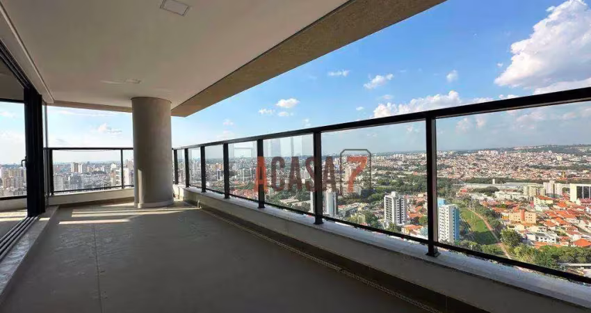 Apartamento com 4 dormitórios à venda, 173 m² por r$ 2.000.000,00 - jardim faculdade - sorocaba/sp