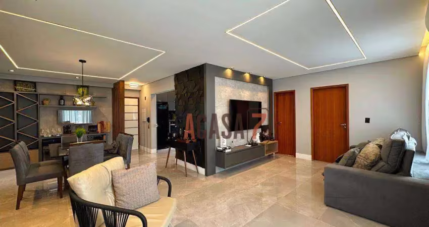 Apartamento com 3 dormitórios à venda, 180 m² por r$ 1.540.000,00 - parque campolim - sorocaba/sp