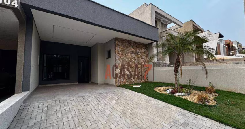 Casa com 3 quartos - Jardim Residencial Villagio Ipanema I - Sorocaba/SP