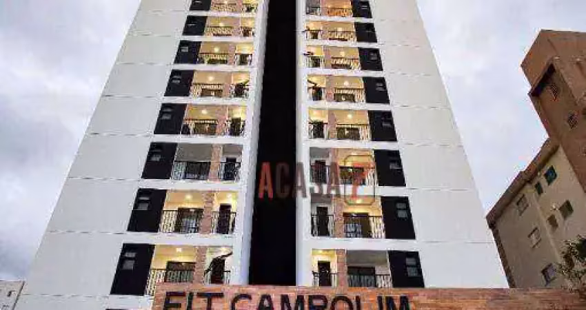 Apartamento com 2 dormitórios para alugar, 55 m² - parque campolim - sorocaba/sp