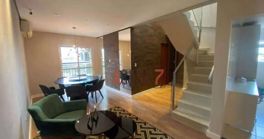 Apartamento duplex com 3 quartos à venda, 134 m² - além ponte - sorocaba/sp