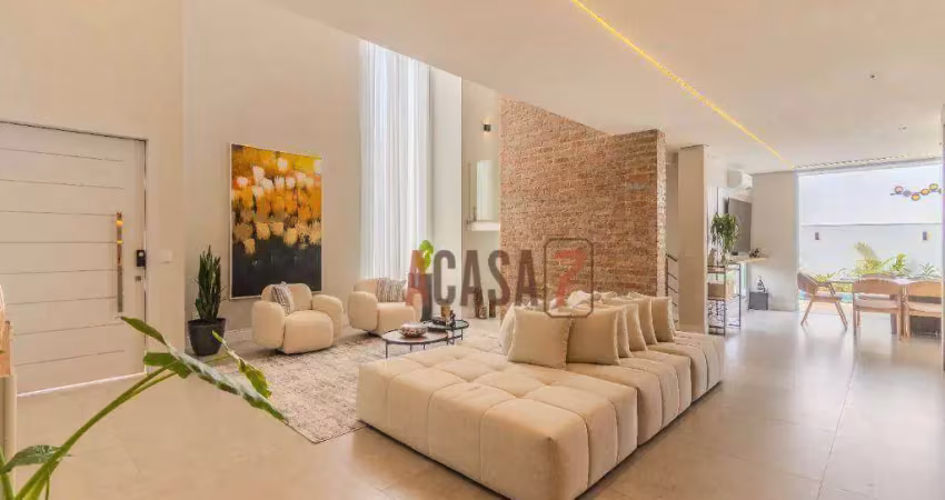 Casa com 4 suítes no condomínio chácara ondina em sorocaba/sp