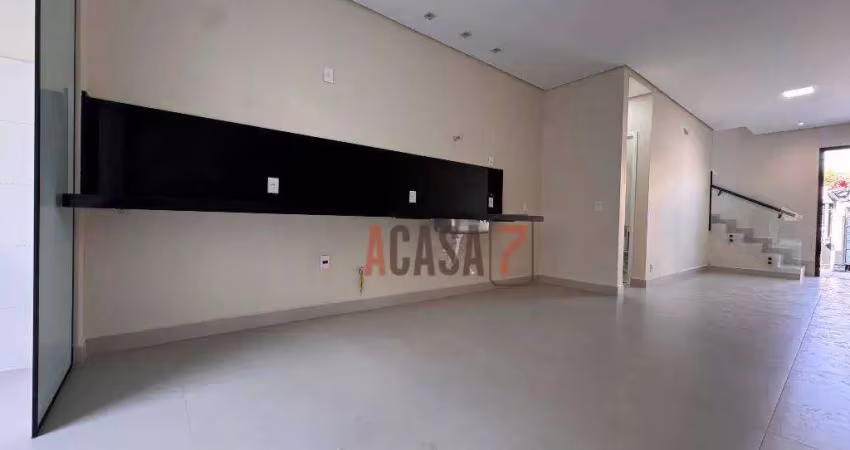 Casa sobrado com 2 quartos no jardim americano em sorocaba/sp