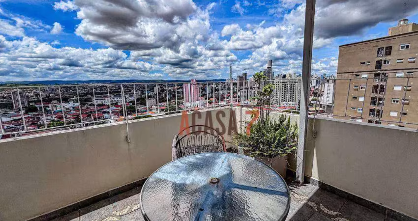 Apartamento com 3 quartos para alugar, 237 m² - jardim vergueiro - sorocaba/sp