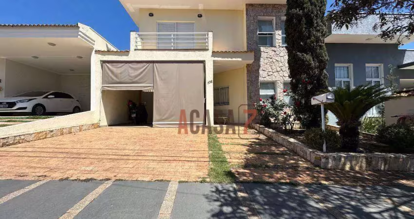 Casa com 3 dormitórios à venda, 248 m² por r$ 1.200.000,00 - condomínio lago da serra - araçoiaba da serra/sp