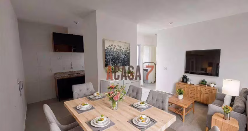 Apartamento com 2 quartos para alugar - jardim das magnólias - sorocaba/sp