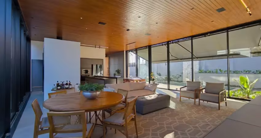 Condominio pitanguá - casa térrea com 3 suítes - 4 vagas - nova!