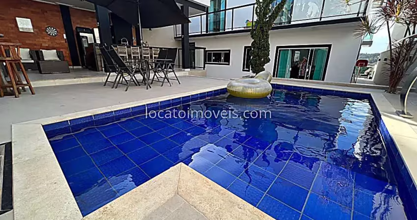 Casa com três suítes e piscina à venda no condominio nova gramado - juiz de fora / mg