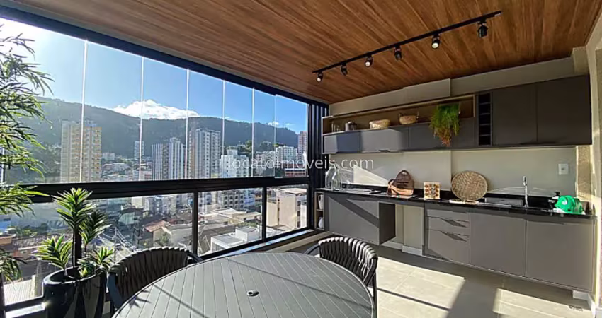 Apartamentos com 2 suítes, varanda gourmet, lavabo e 2 vagas de garagem