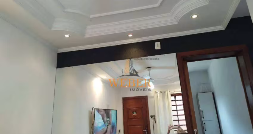 Apartamento com 2 dormitórios à venda, 50 m² por r$ 210.000,00 - parque laguna - taboão da serra/sp