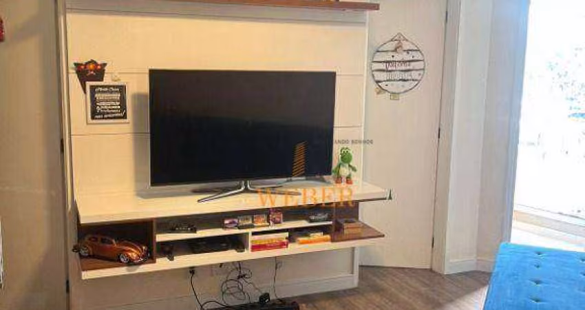 Apartamento com 2 dormitórios à venda, 52 m² por R$ 360.000,00 - Jardim Monte Alegre - Taboão da Serra/SP