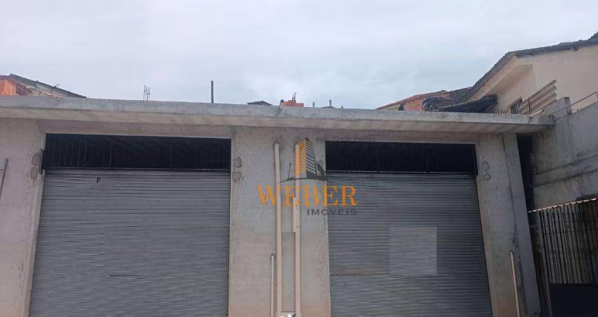 Galpão 58m² com banheiro e 2 vagas - Jd. das Esmeraldas