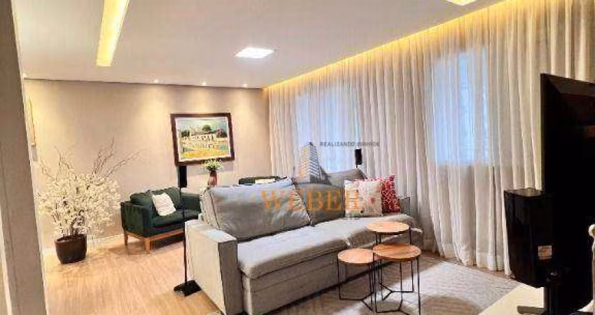 Apartamento com 3 dormitórios à venda, 105 m² por R$ 890.000,00 - Jardim Tupanci - Barueri/SP