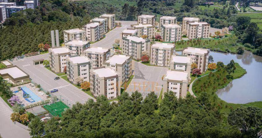 Apartamento com 2 dormitórios para alugar, 48 m² por R$ 2.401,00/mês - Vila Monte Serrat - Cotia/SP
