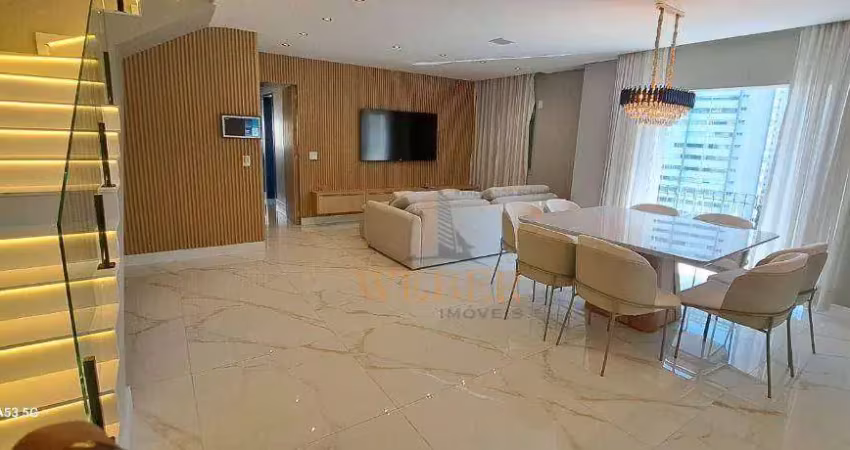 Venda de apto dúplex no morumbi com 3 dorm. e 3 vagas