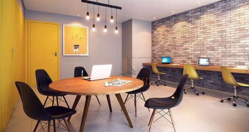 Apartamento com 2 dormitórios à venda, 35 m² por r$ 249.000,00 - chácara santa lúcia dos ypes - carapicuíba/sp