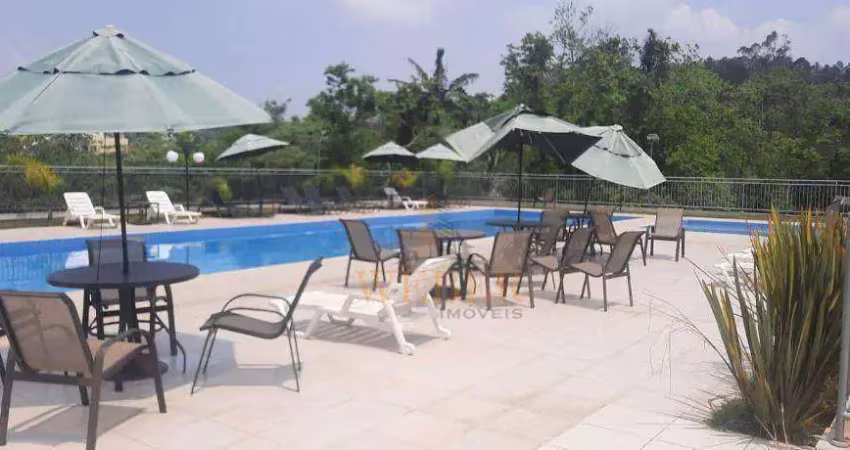 Apartamento com 1 dormitório à venda, 43 m² por r$ 219.000,00 - recanto vista alegre - cotia/sp