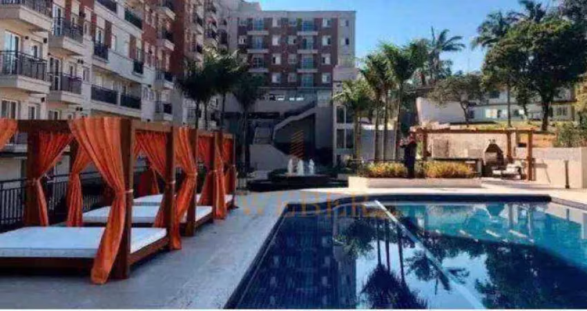 Garden com quintal privativo na granja viana – 1 dorm, vaga e lazer completo!