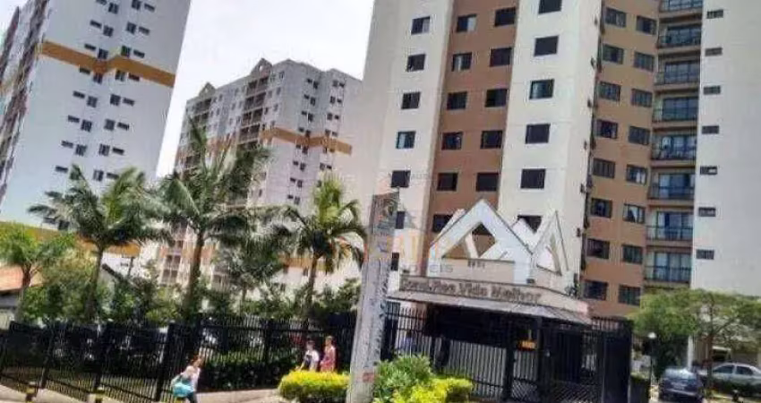 Apartamento 67m² no vida melhor – 2 dorms, varanda e vaga coberta