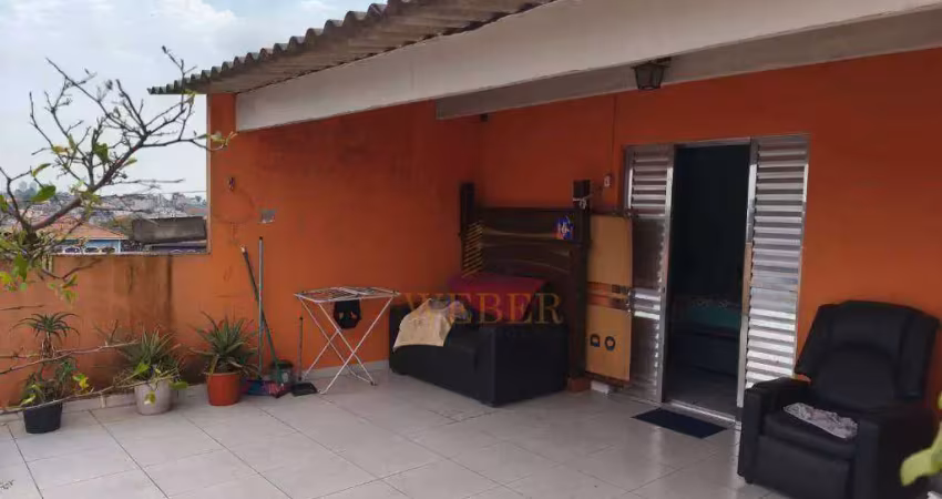 Sobrado 2 dorms com varanda e churrasqueira – excelente localização em taboão da serra