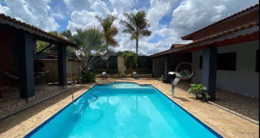 Chácara com 4 dormitórios à venda, 525 m² por r$ 790.000,00 - centro - juquitiba/sp