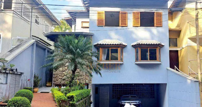 Sobrado em condominio fechado, 250 m² - venda por r$ 2.000.000 ou aluguel por r$ 9.472/mês - parque monte alegre - taboão da serra/sp