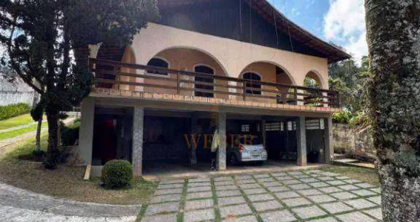Casa com 4 dormitórios à venda, 363 m² por r$ 1.200.000,00 - chácara rincão - cotia/sp