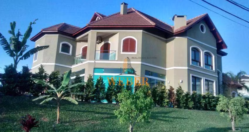 Casa com 4 dormitórios à venda, 480 m² por R$ 4.500.000,00 - Residencial Morada dos Lagos - Barueri/SP