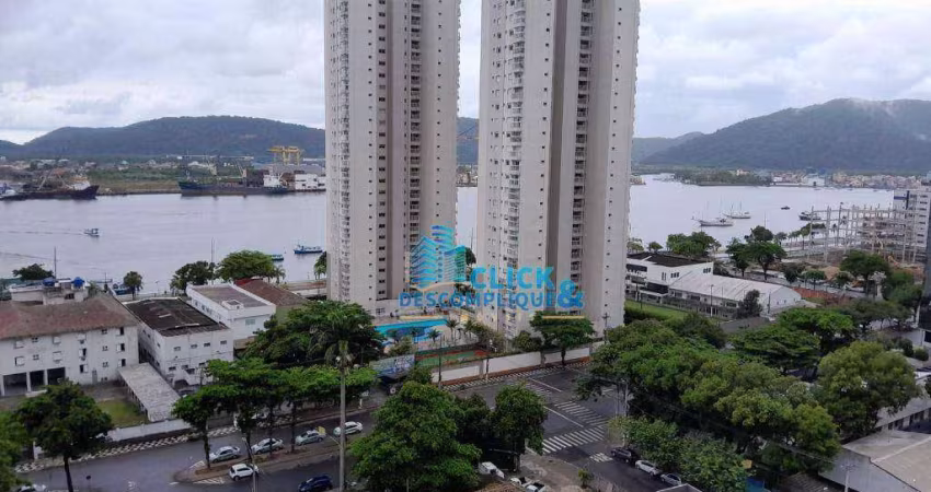 Apartamento com 2 dormitórios à venda, 75 m² por R$ 847.000,00 - Ponta da Praia - Santos/SP
