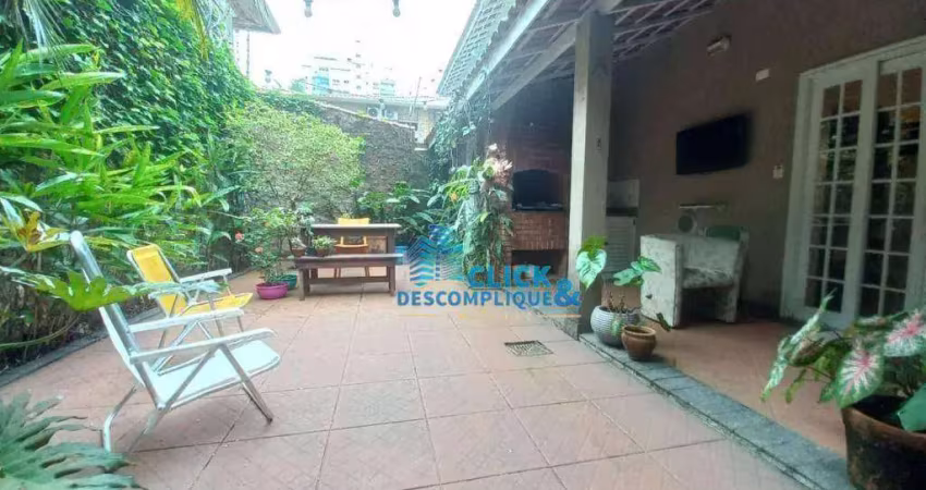 SOBRADO - VENDA - 3 QUARTOS (1 SUÍTE COM CLOSET) - ITARARÉ - SANTOS/SP (SO0574)