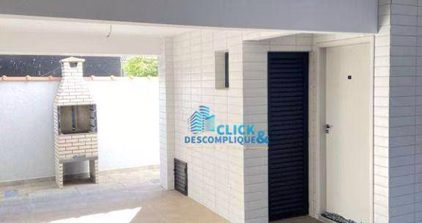 CASA EM VILLAGE - 2 SUÍTES - PISCINA - CHURRASQUEIRA - MACUCO - SANTOS/SP (VL0154)