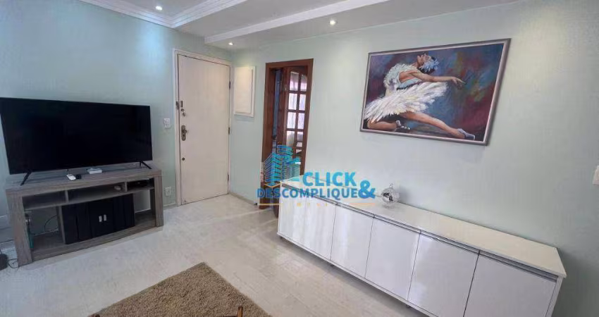 APARTAMENTO - VENDA - 2 QUARTOS - 1 VAGA - EMBARÉ - SANTOS/SP (AP8391)