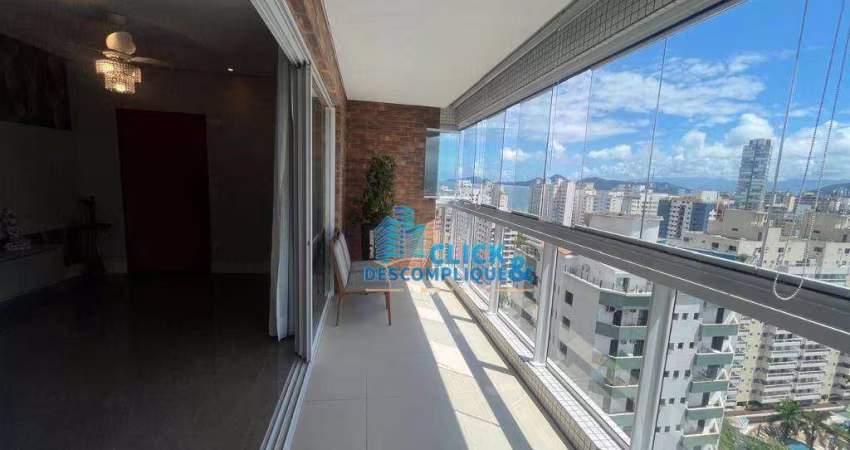 APARTAMENTO - VENDA - 3 QUARTOS (3 SUÍTES) - PORTEIRA FECHADA - 3 VAGAS - DEPÓSITO - LAZER - EMBARÉ - SANTOS/SP (AP8537)