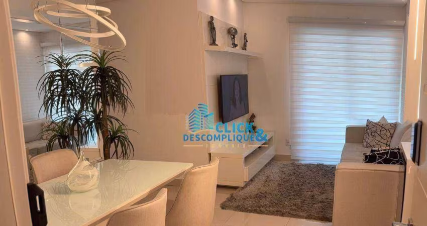 APARTAMENTO - VENDA - 1 QUARTO - LAZER - 1 VAGA - POMPÉIA - SANTOS/SP (AP8512)