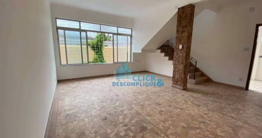 Sobrado com 3 dormitórios para alugar, 200 m² por r$ 7.089,73/mês - ponta da praia - santos/sp
