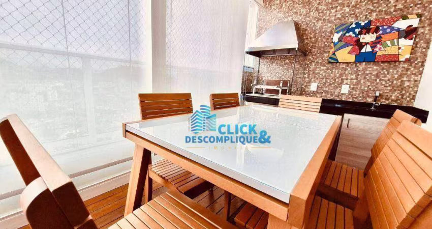 APARTAMENTO - VENDA - LOCAÇÃO- ALTO PADRÃO - ANDAR ALTO - CAMPO GRANDE - SANTOS/SP (8589)