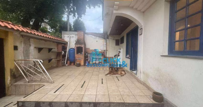 Sobrado com 3 dormitórios, 170 m² - venda por R$ 1.600.000,00 ou aluguel por R$ 12.380,00/mês - Gonzaga - Santos/SP