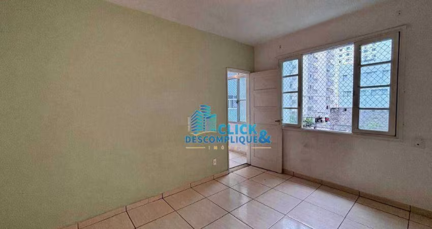 Apartamento com 1 dormitório para alugar, 60 m² por R$ 3.000,00/mês - José Menino - Santos/SP