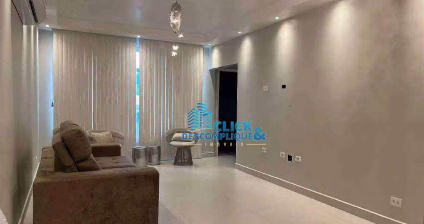 Apartamento com 2 dormitórios à venda, 91 m² por R$ 850.000,00 - Pompéia - Santos/SP
