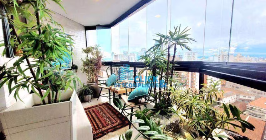Apartamento com 3 dormitórios à venda, 185 m² por R$ 1.450.000,00 - Ponta da Praia - Santos/SP