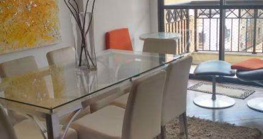 Apartamento com 2 dormitórios para alugar, 110 m² por R$ 5.000,00/mês - Ponta da Praia - Santos/SP