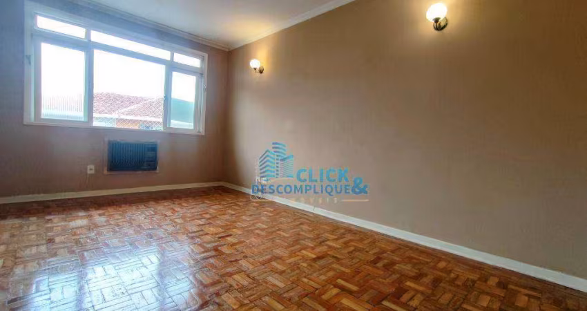 Apartamento com 3 dormitórios para alugar, 90 m² por R$ 3.000,02/mês - Embaré - Santos/SP