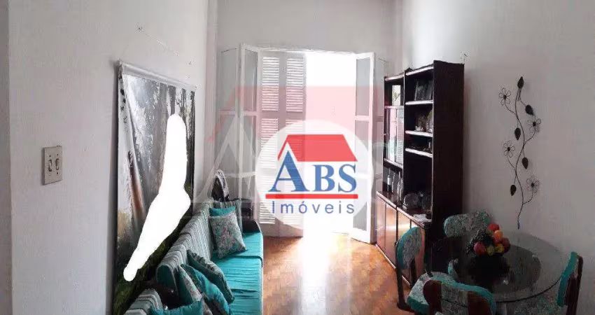 Apartamento 2 dorm com sacada e vista para o mar no José Menino