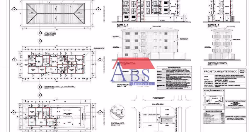 Apartamento com 3 dormitórios à venda, 63 m² por R$ 305.000,00 - Vila Nova - Cubatão/SP