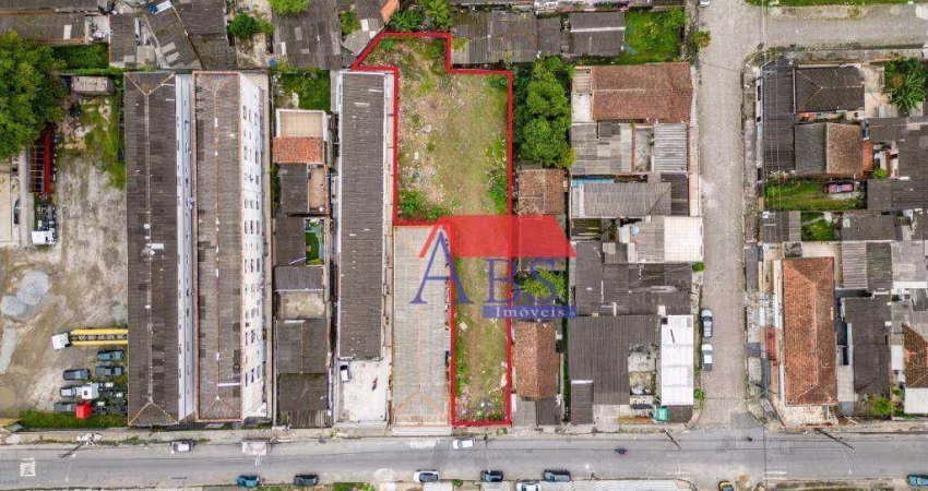 Terreno à venda, 862 m² por R$ 900.000,00 - Parque São Vicente - São Vicente/SP