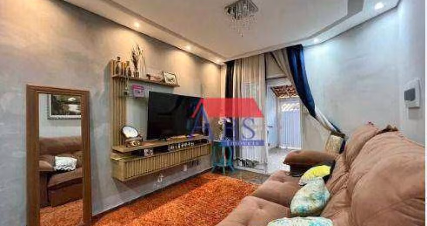 Sobrado com 2 dormitórios à venda, 104 m² por R$ 480.000,00 - Vila Guilhermina - Praia Grande/SP