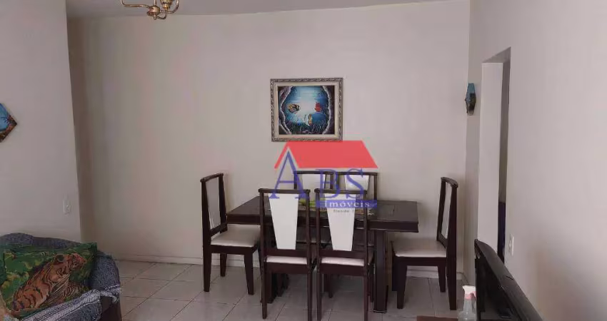 Apartamento com 1 dormitório à venda, 60 m² por r$ 330.000,00 - itararé - são vicente/sp